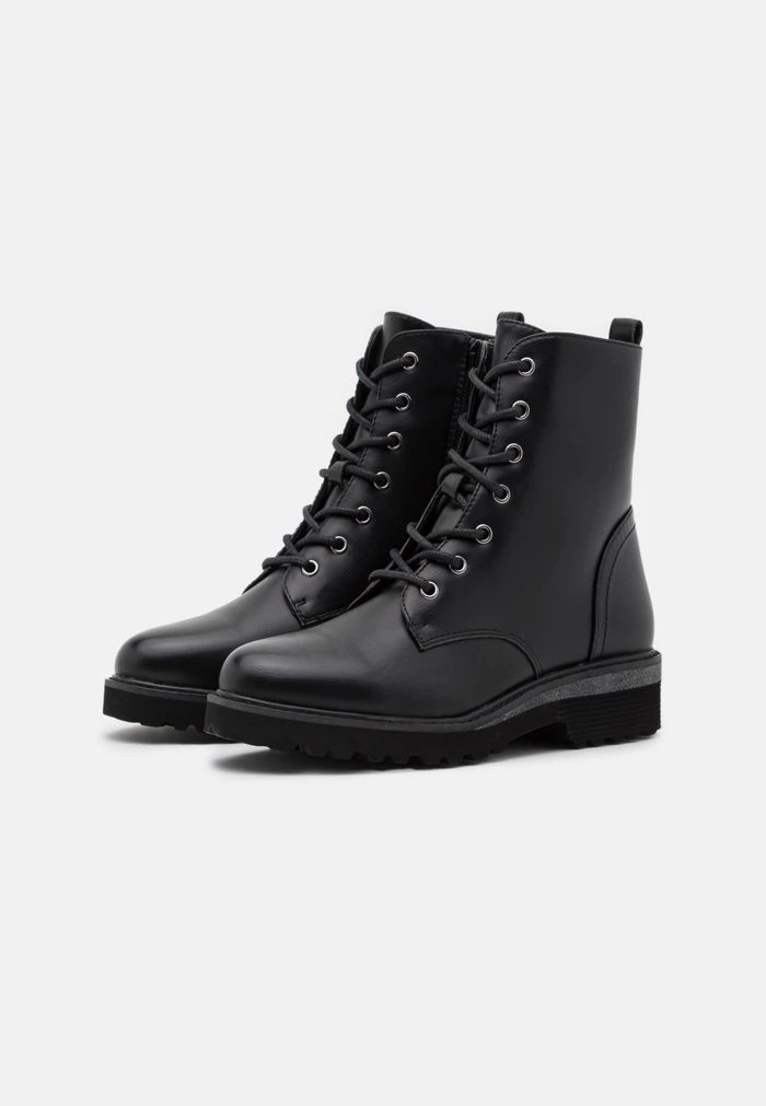 Bottines ANNA FIELD Anna Field Lace-up Ankle Boots Noir Femme | BQP-8045450